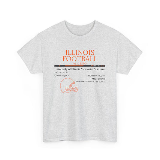 Illinois Football Tshirt