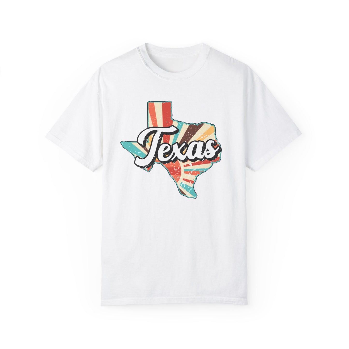 Retro Texas Comfort Colors Tshirt