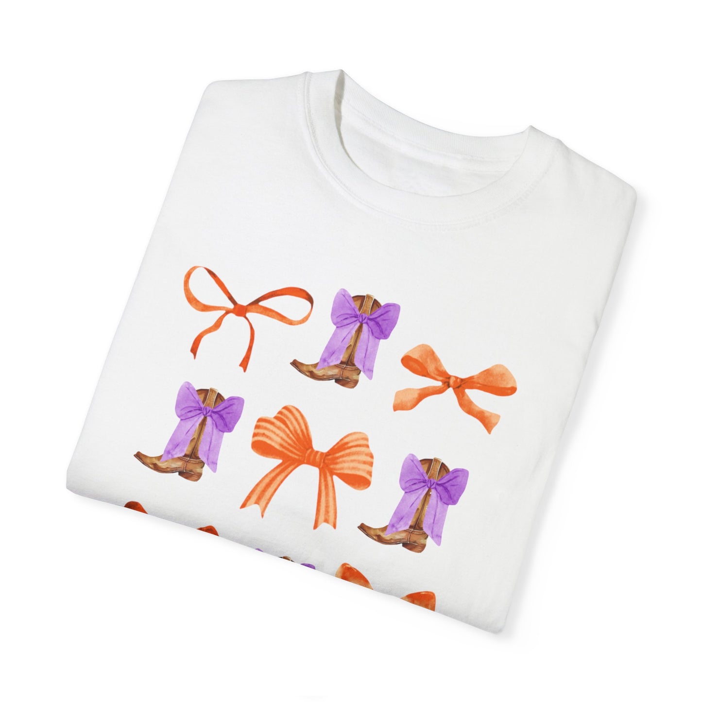 Coquette Clemson Comfort Colors Tshirt