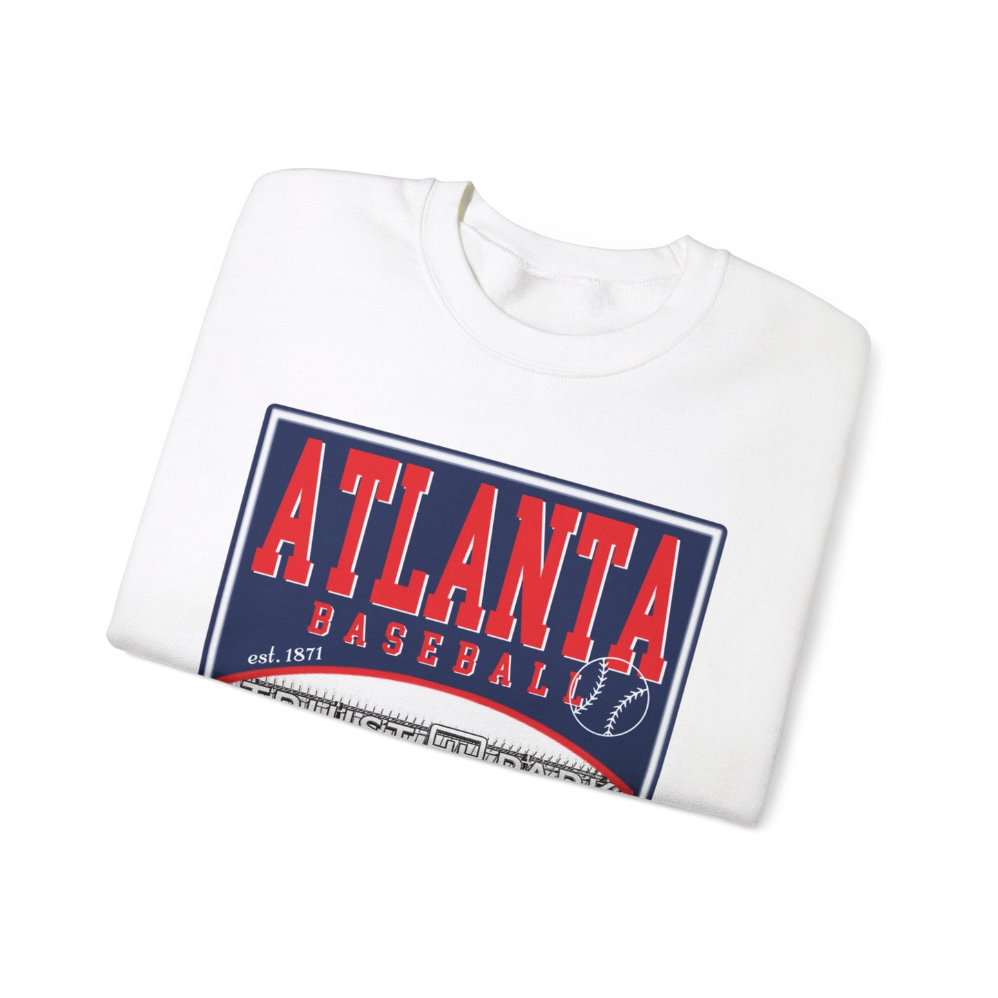Atlanta Braves Baseball Sweatshirt