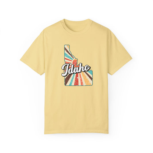 Retro Idaho Comfort Colors Tshirt