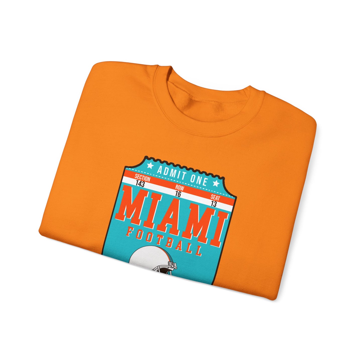 Miami Dolphins Football Sweatshirt