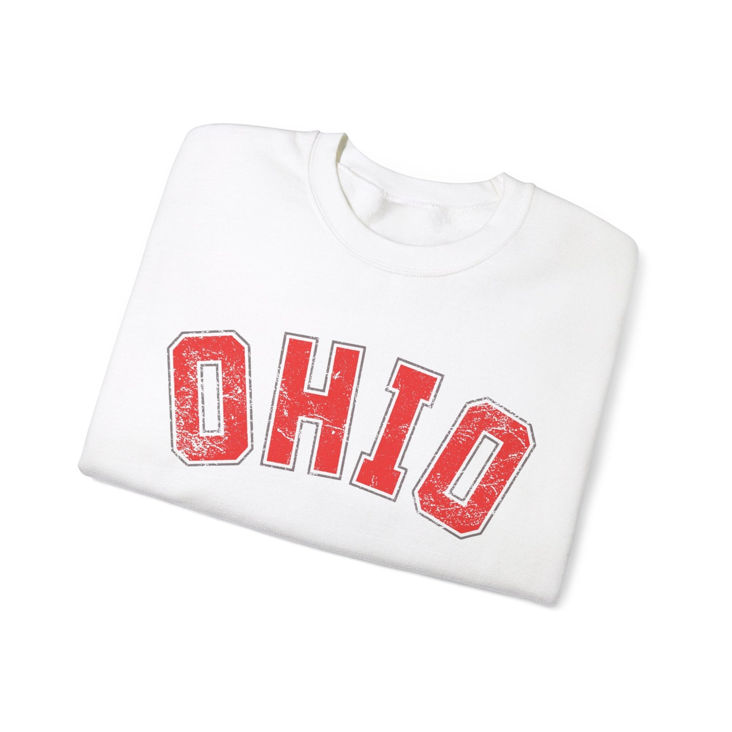 Distressed Ohio Sweatshirt