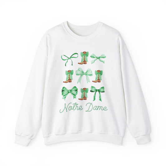 Coquette Notre Dame Sweatshirt