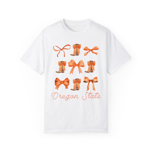 Coquette Oregon State Comfort Colors Tshirt