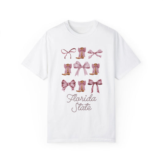 Coquette Florida State Comfort Colors Tshirt