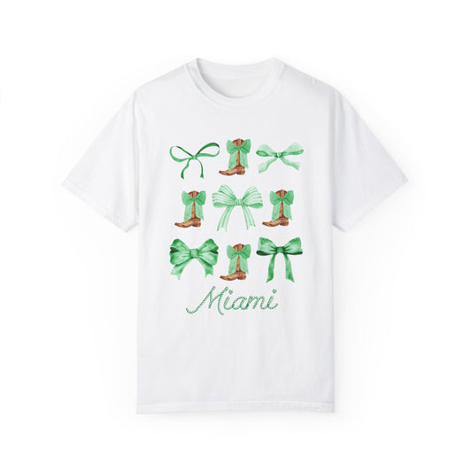 Coquette UMiami Comfort Colors Tshirt