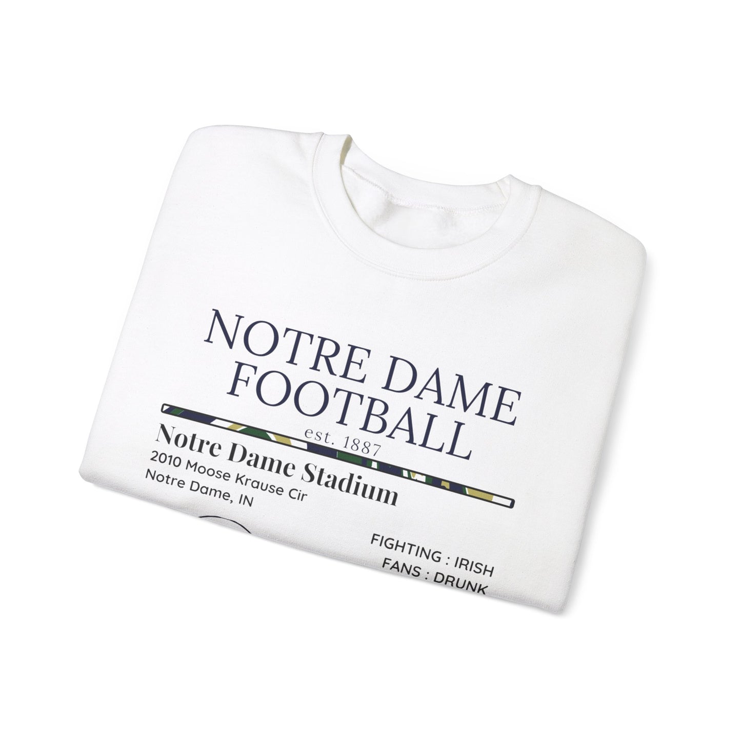 Notre Dame Football Sweatshirt