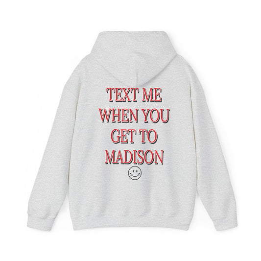 Text Me Wisconsin Sweatshirt