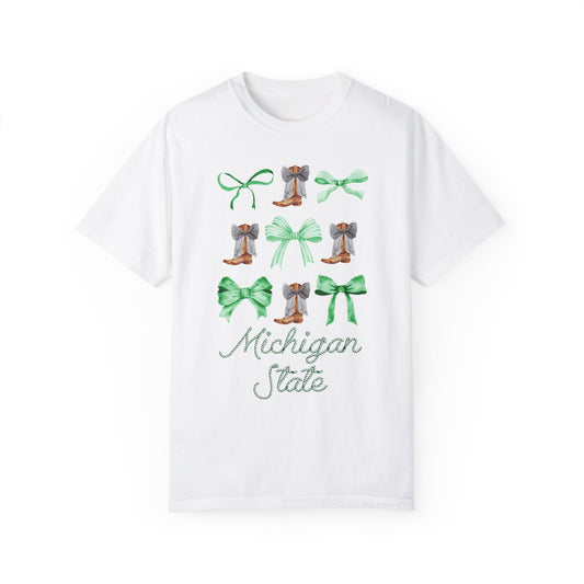Coquette Michigan State Comfort Colors Tshirt