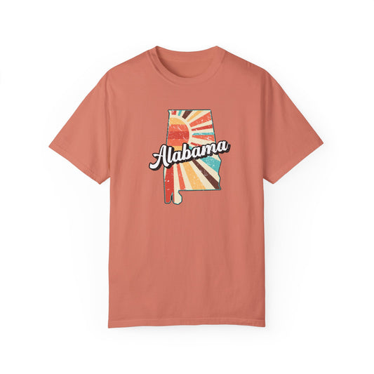 Retro Alabama Comfort Colors Tshirt