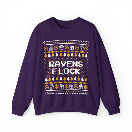 Baltimore Ravens Ugly Christmas Sweatshirt