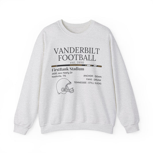 Vanderbilt Football Sweatshirt