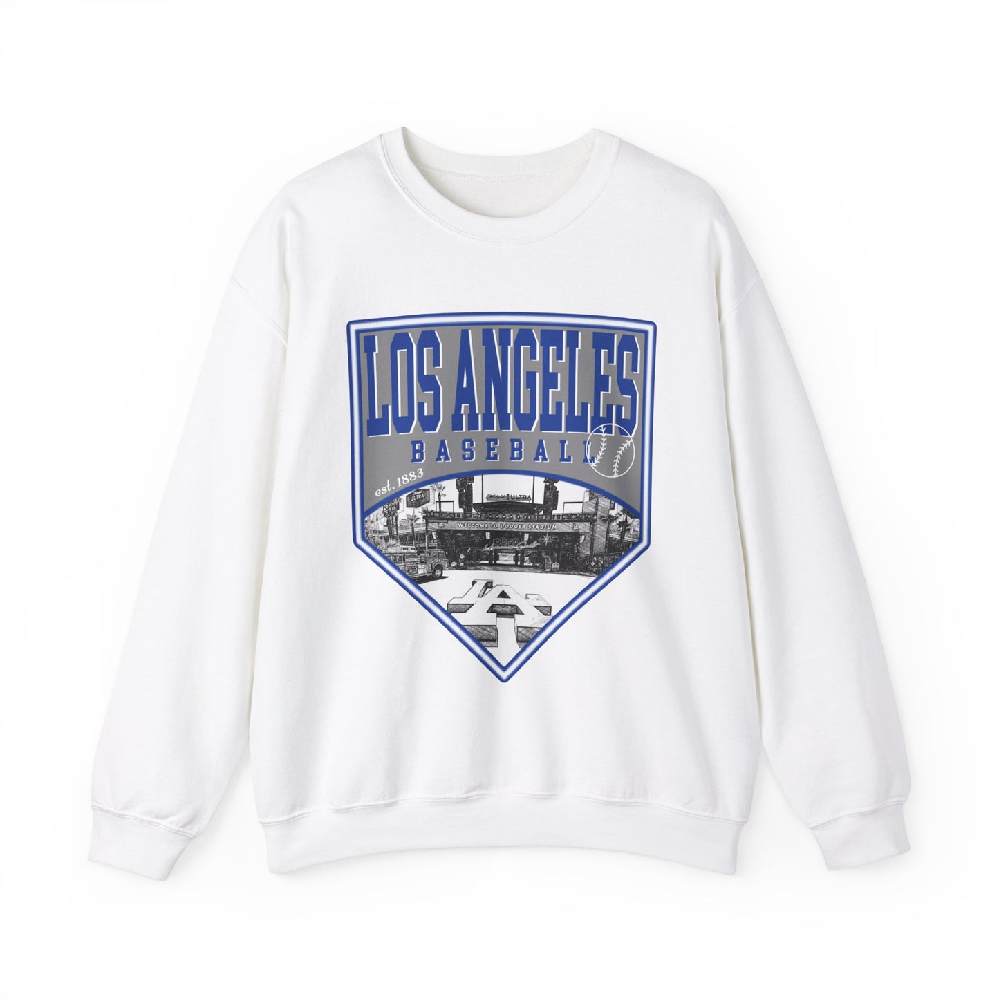 Los Angeles Dodgers Baseball Sweatshirt