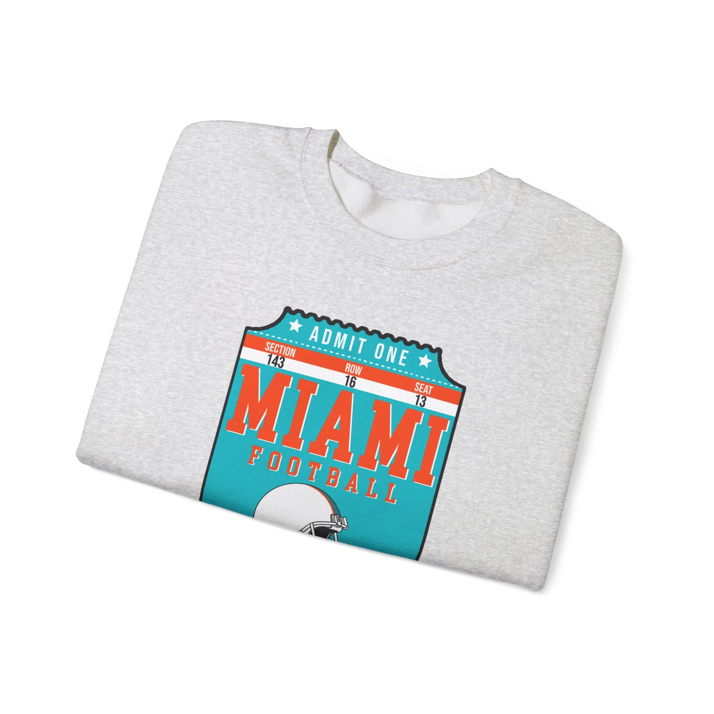 Miami Dolphins Football Sweatshirt