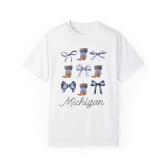 Coquette Michigan Comfort Colors Tshirt