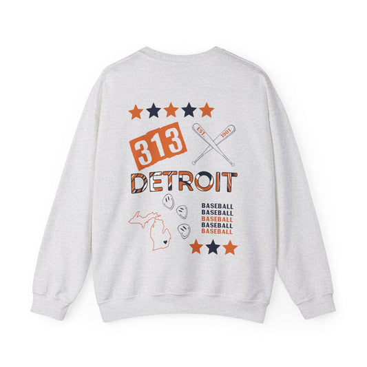 Detroit Tigers Baseball Sweatshirt