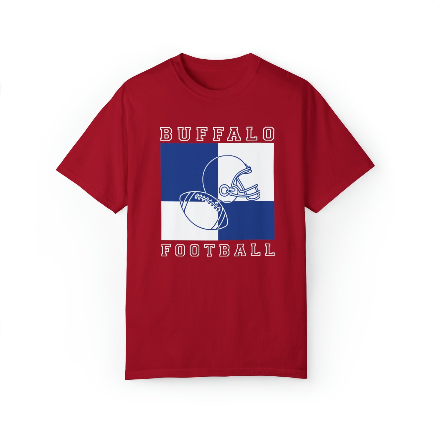 Buffalo Bills Comfort Colors Football Tshirt