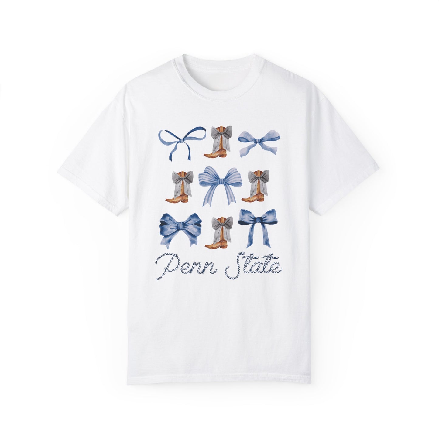 Coquette Penn State Comfort Colors Tshirt