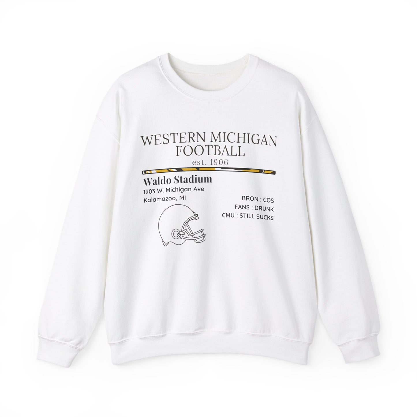 Western Michigan Football Sweatshirt