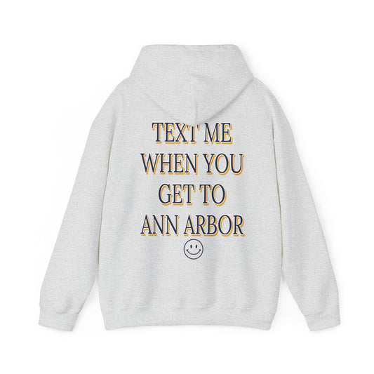 Text Me Michigan Sweatshirt