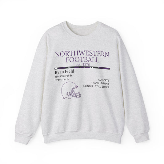 Northwestern Football Sweatshirt