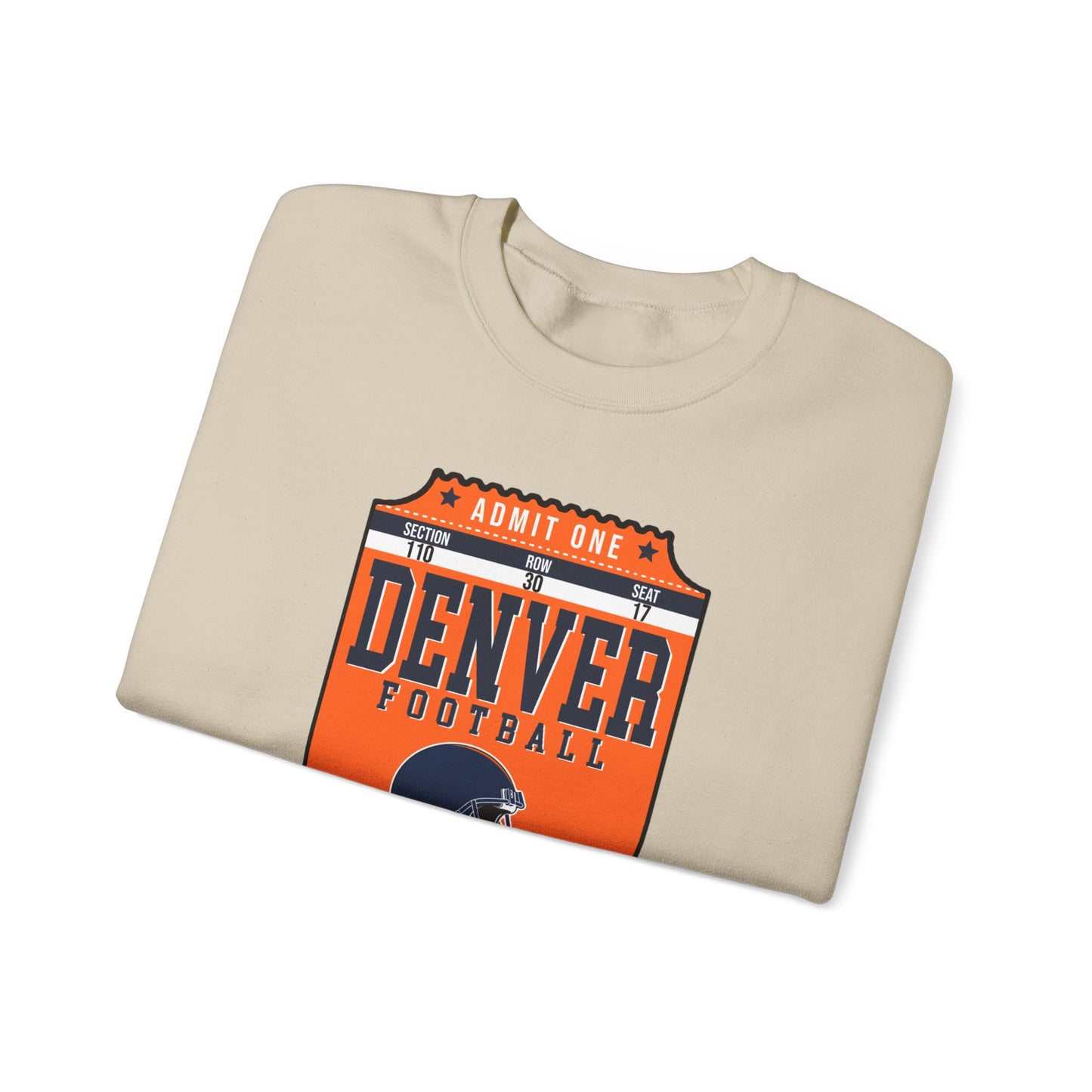 Denver Broncos Football Sweatshirt