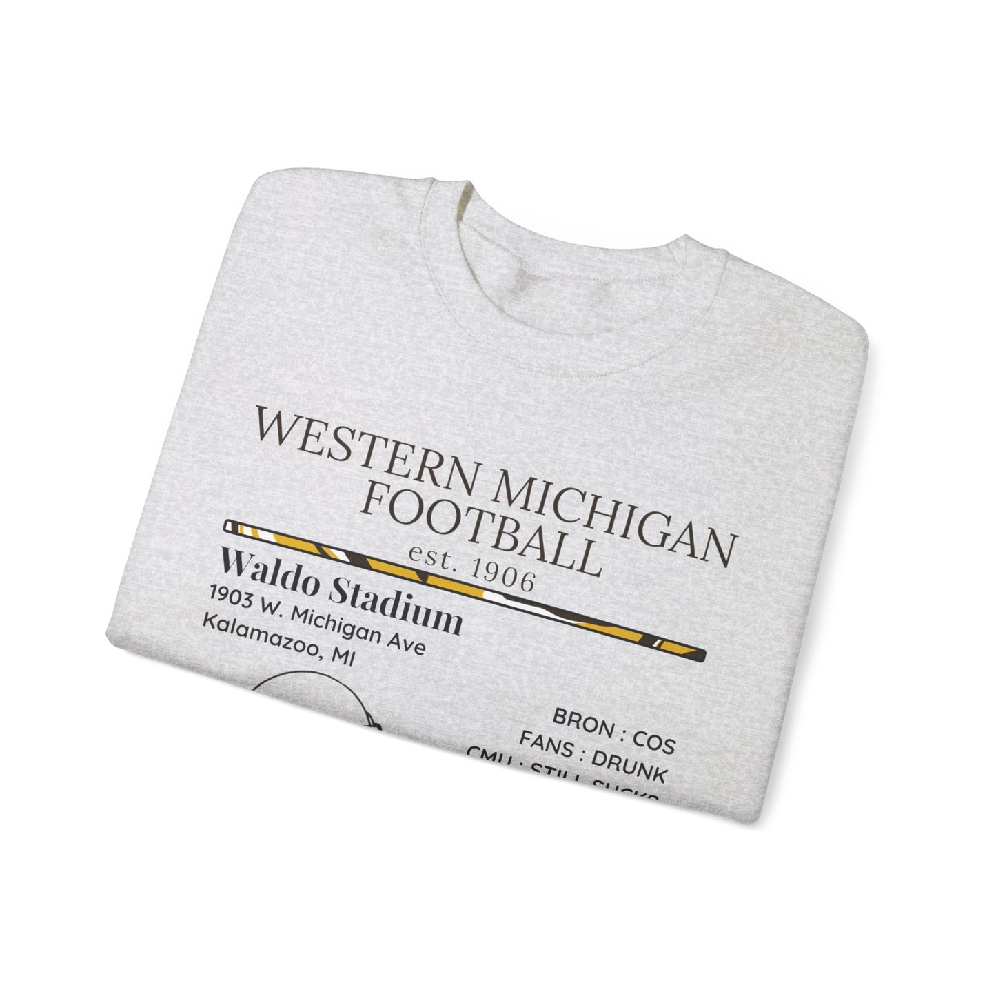 Western Michigan Football Sweatshirt