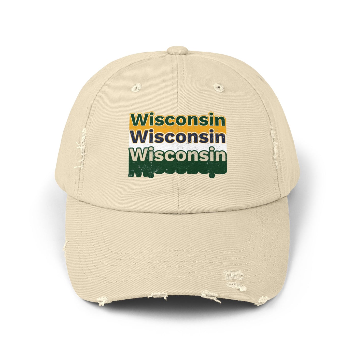 Wisconsin Sports Distressed Cap