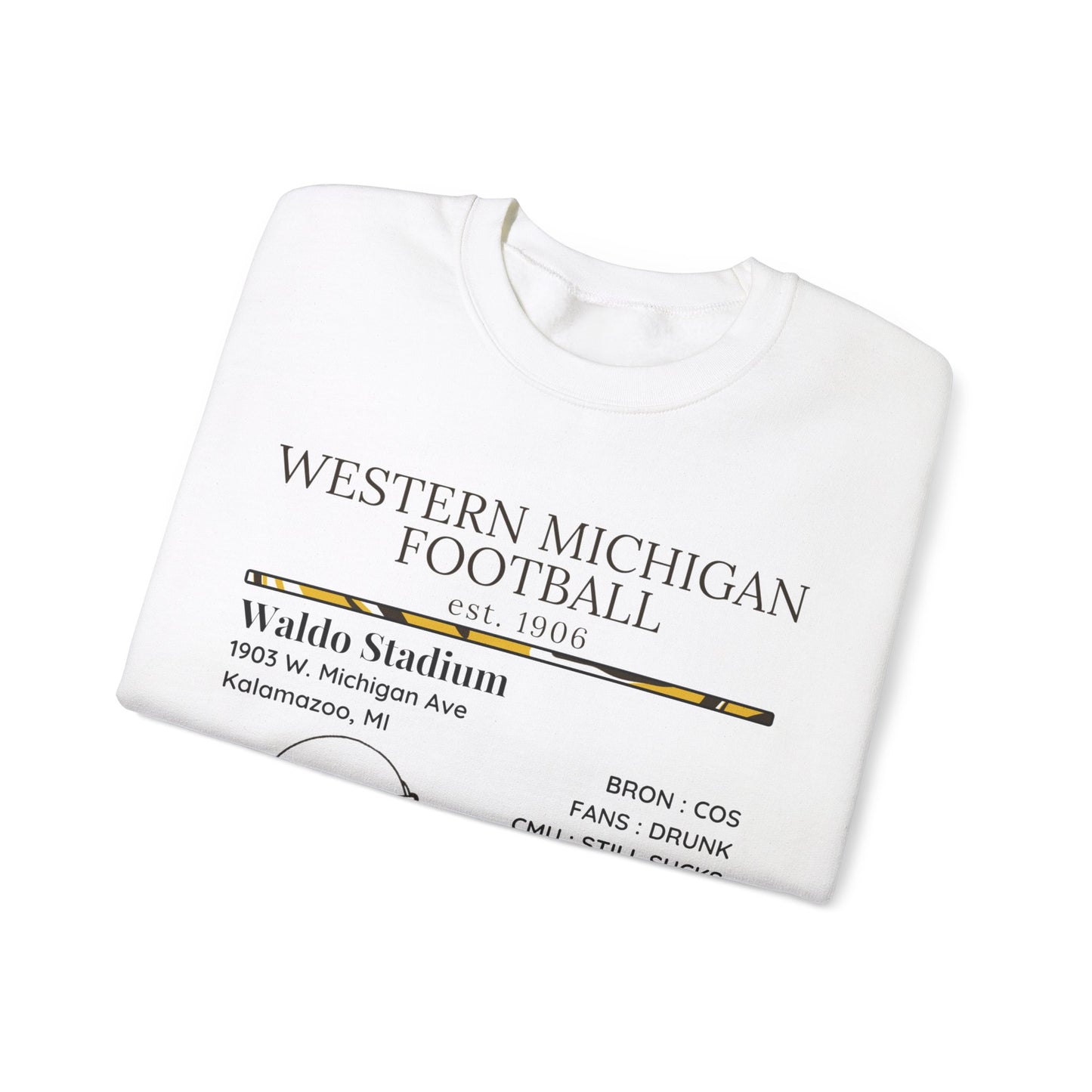 Western Michigan Football Sweatshirt