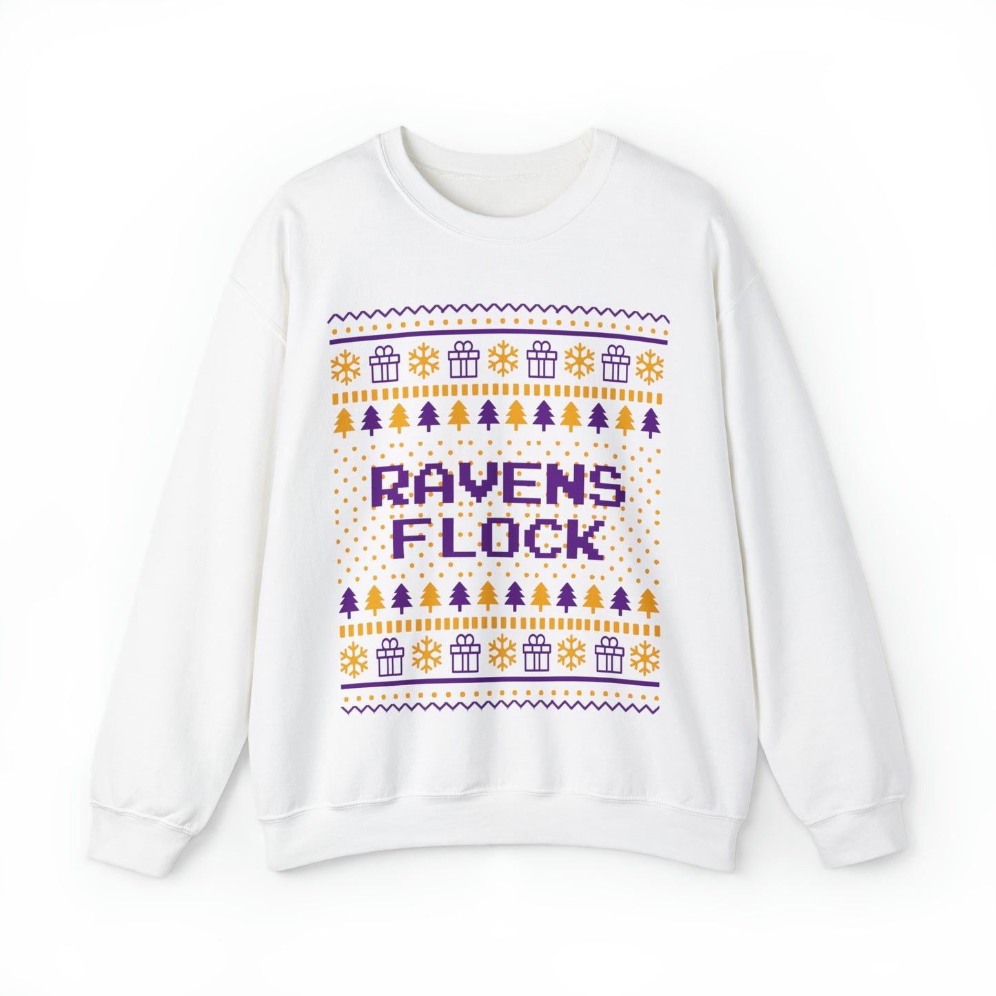 Baltimore Ravens Ugly Christmas Sweatshirt