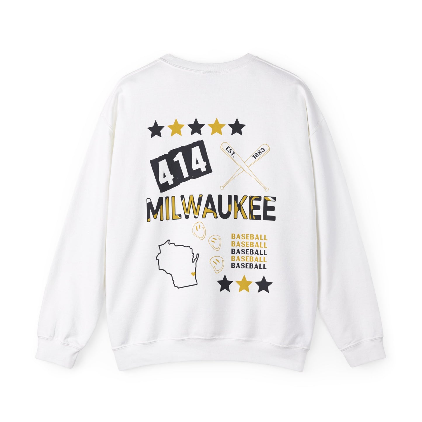 Milwaukee Brewers Baseball Sweatshirt