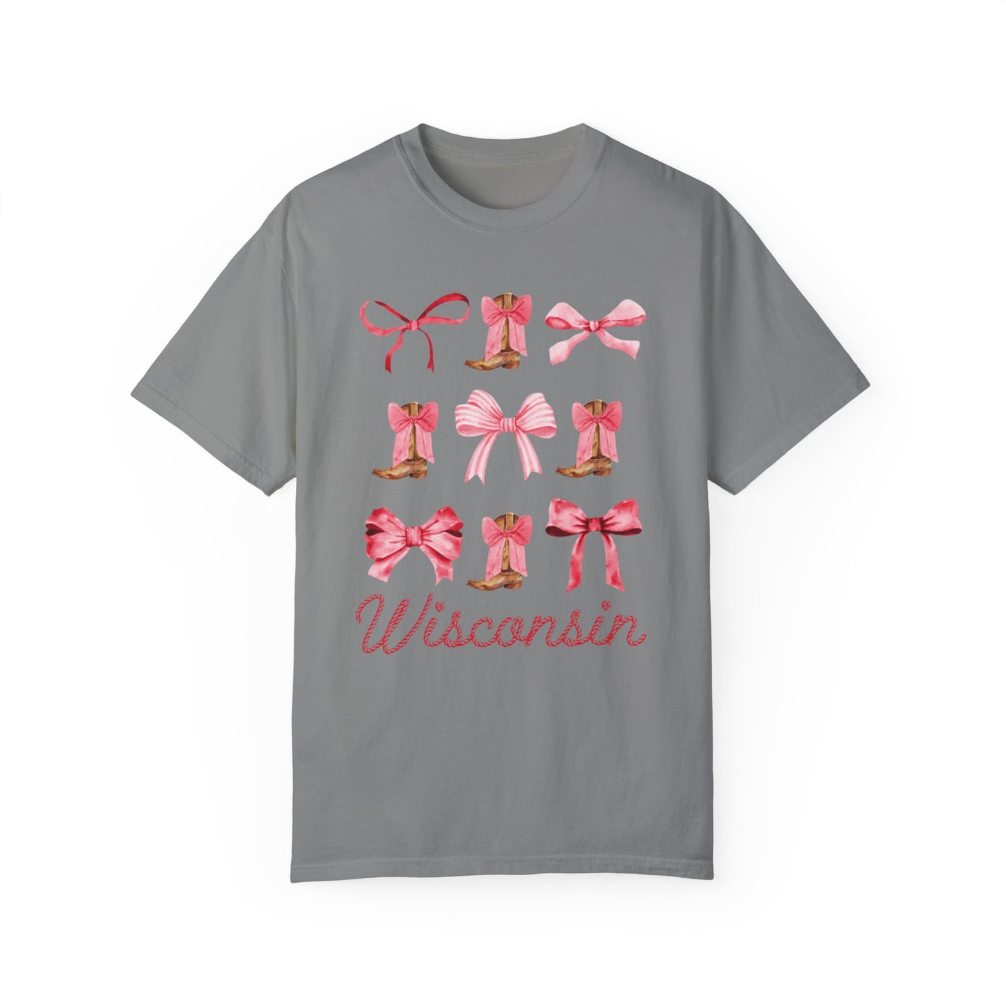 Coquette Wisconsin Comfort Colors Tshirt