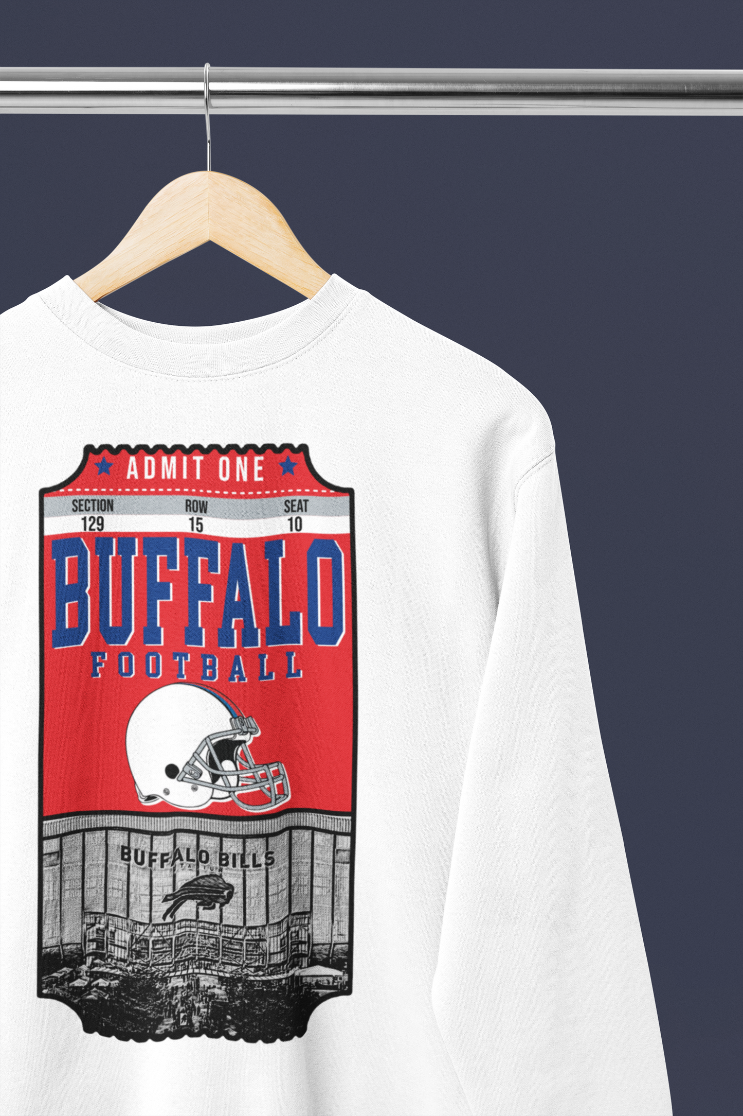 Buffalo Bills Football Sweatshirt