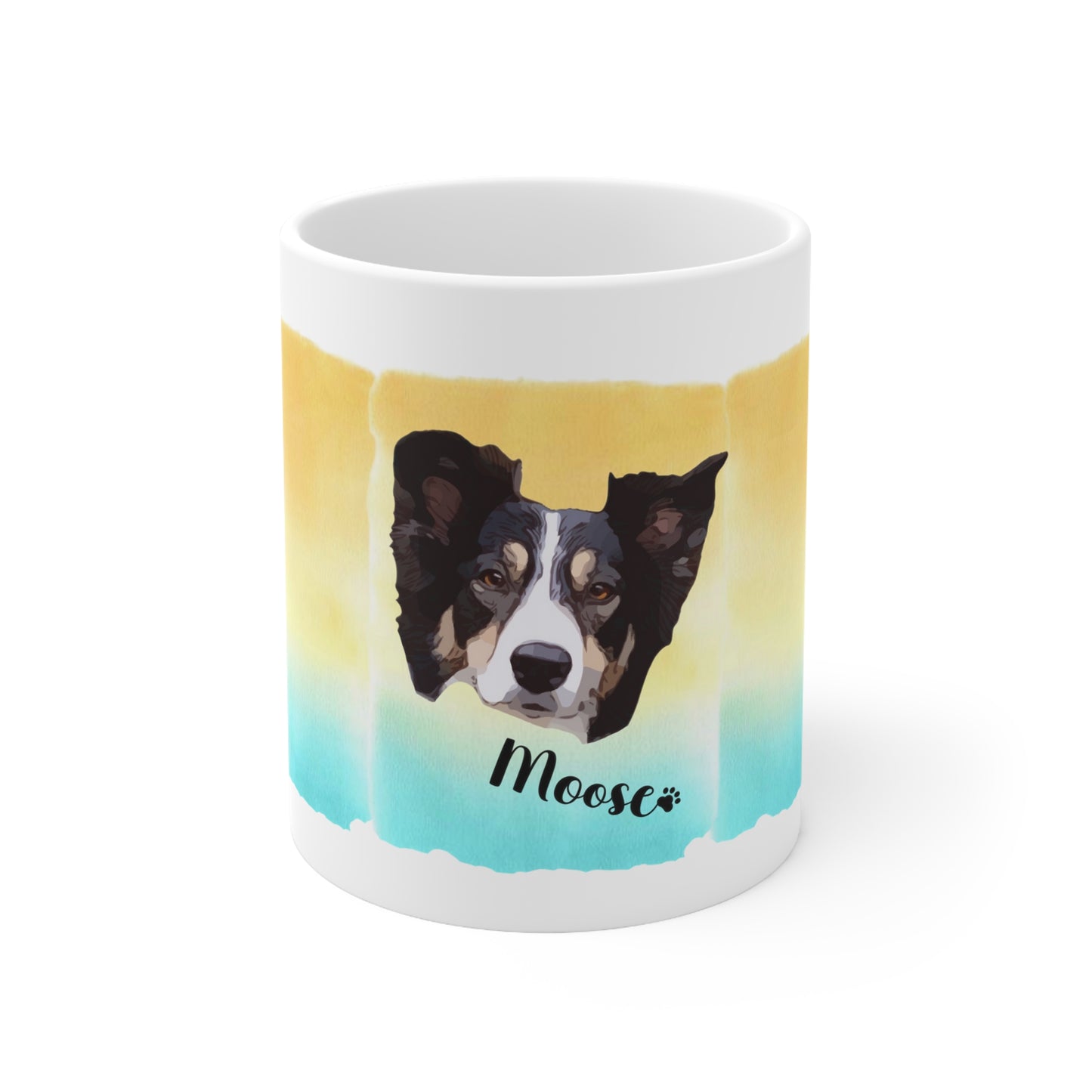 Custom Dog Face Coffee Mug