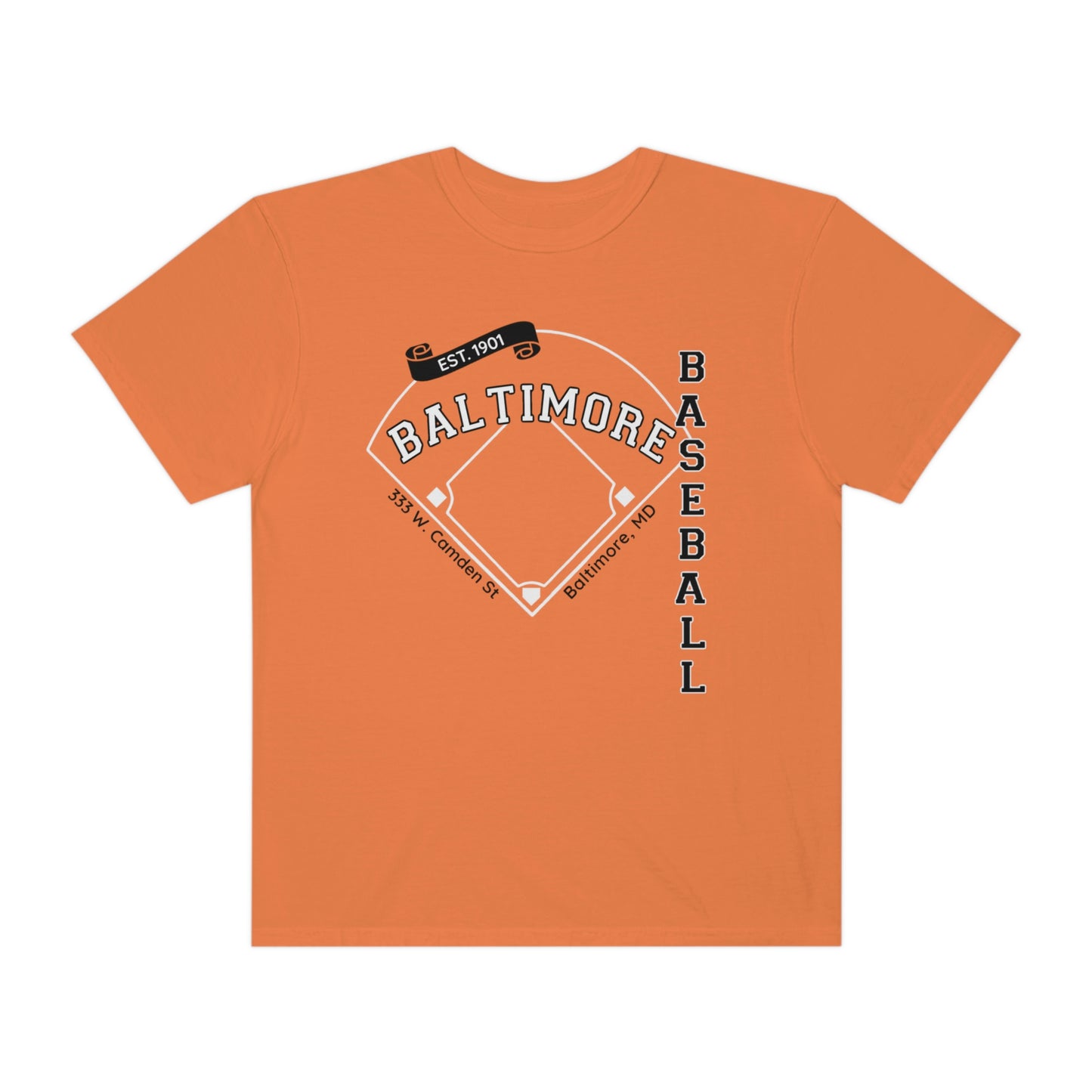 Baltimore Comfort Colors Baseball Tshirt