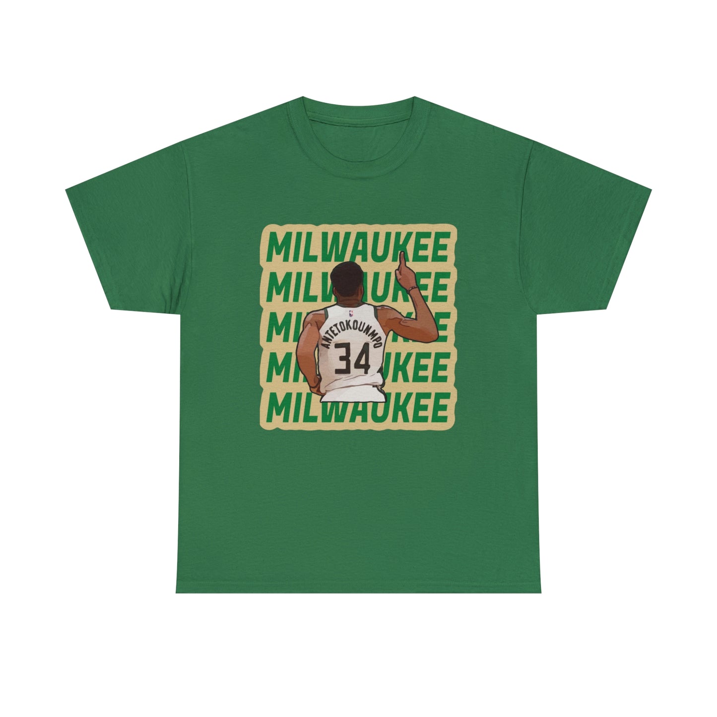 Milwaukee Giannis Antetokounmpo Basketball Tshirt